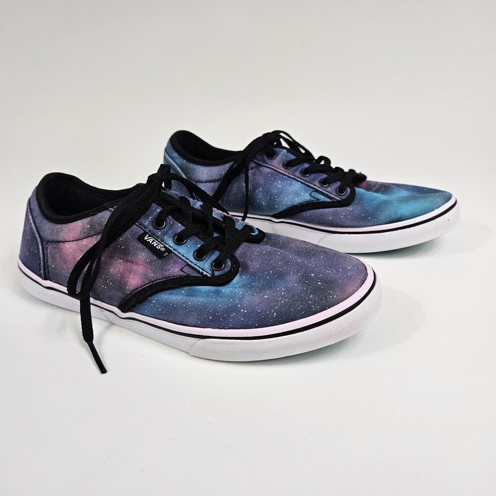 Vans Off‎ The Wall Lace-Up Cosmic Galaxy Space Women Size 7